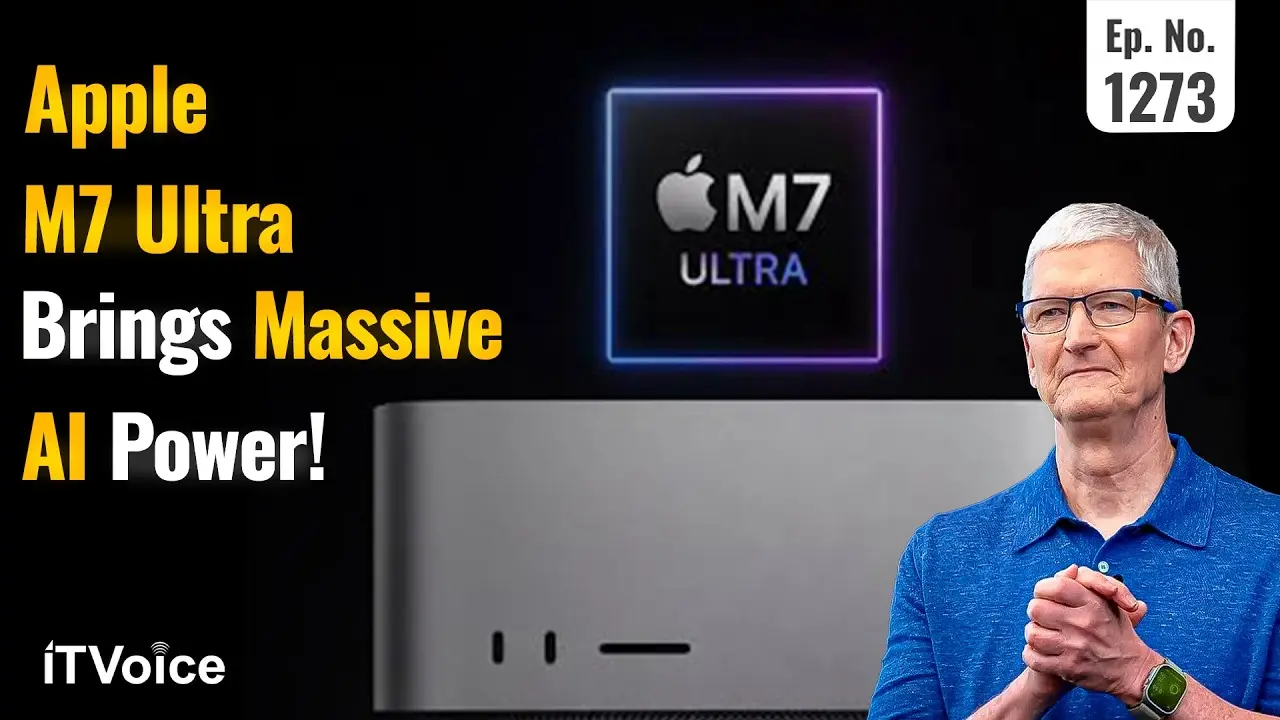 Apple M7 Ultra : 1,5 To de mémoire, zéro puce à montrer | Fluxenet