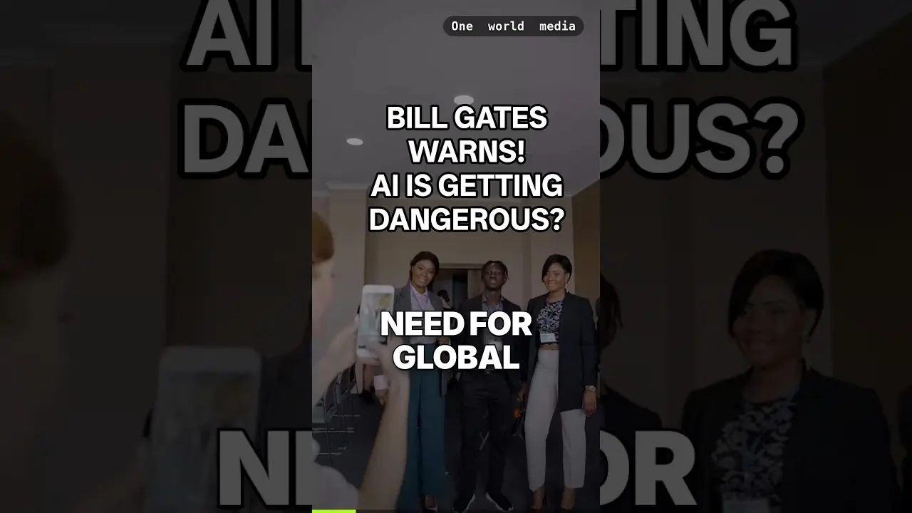 Bill Gates veut des limites à l'IA, encore la peur sans notice | Fluxenet