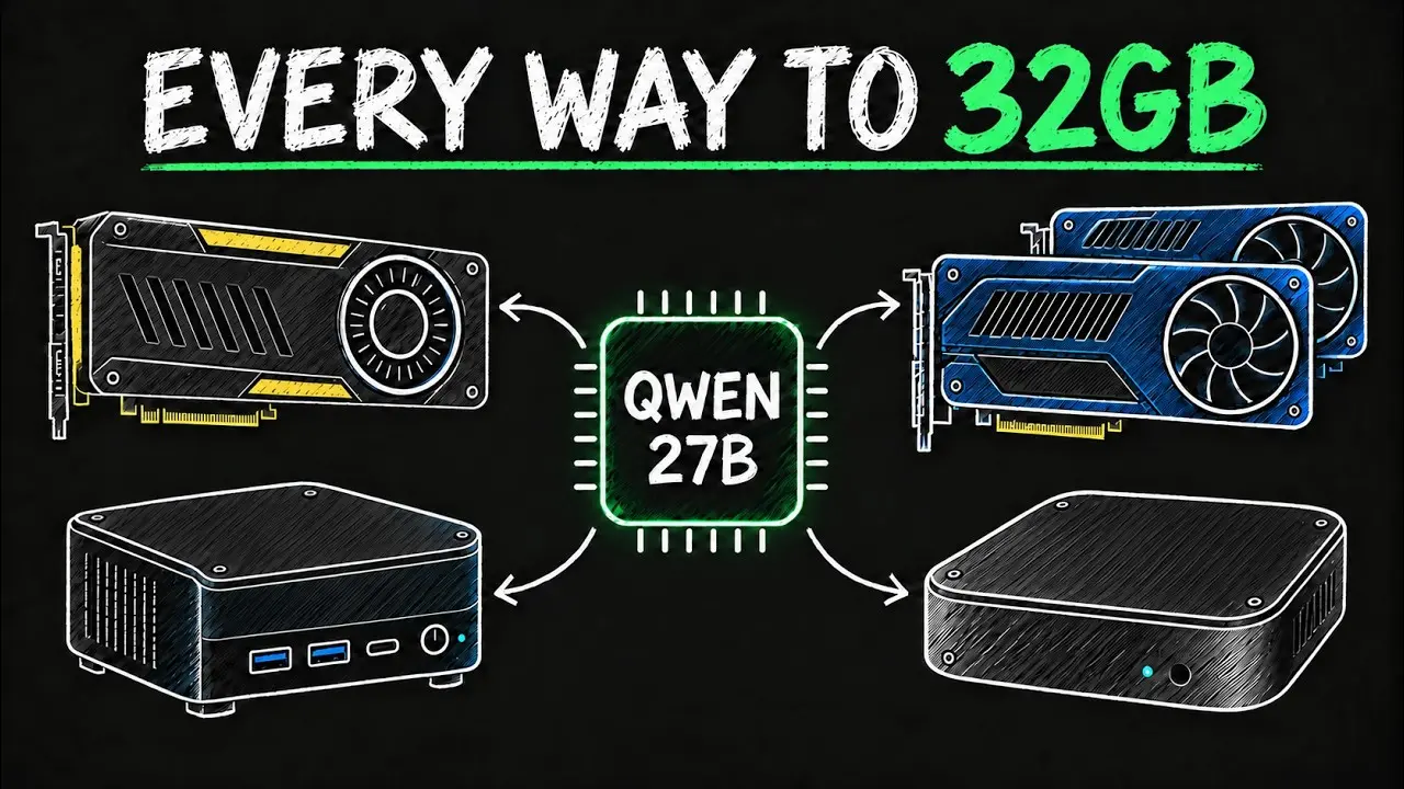 Qwen3.8-27B : 32 Go de mémoire vidéo pour quoi faire ? | Fluxenet